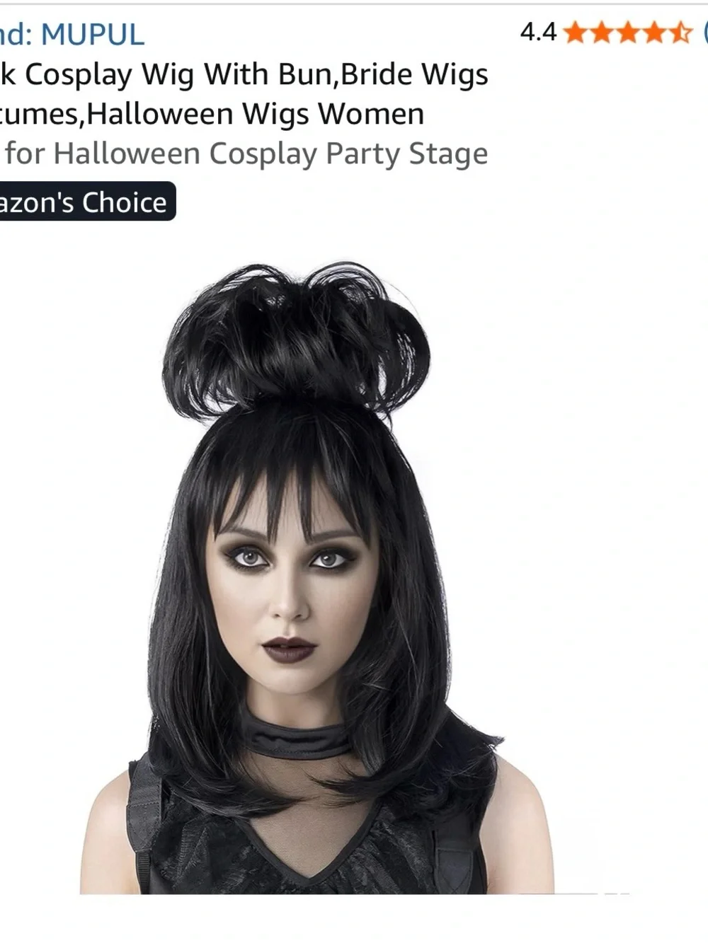 Lydia Deetz Beetlejuice Wig